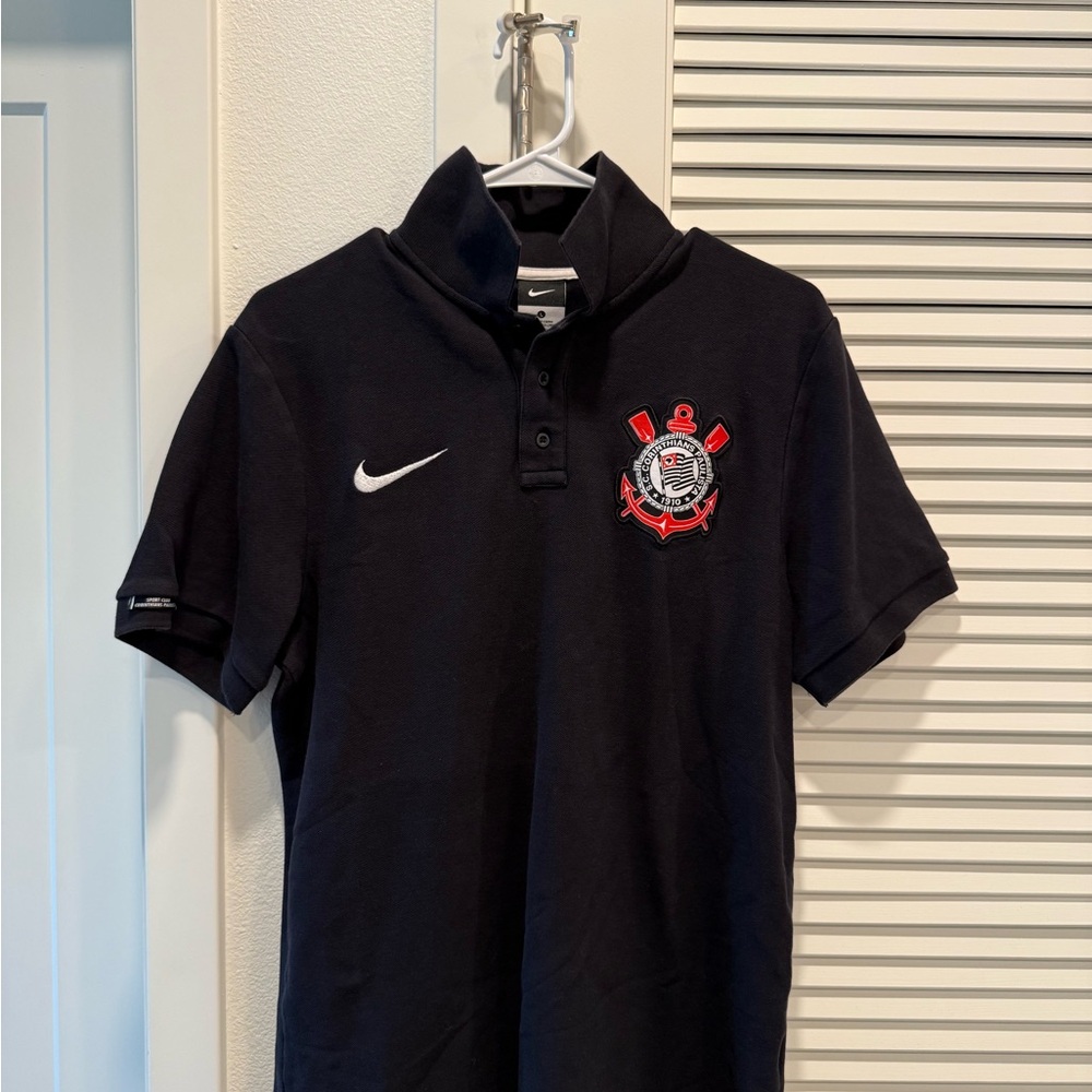 Nike Corinthians Black Polo
